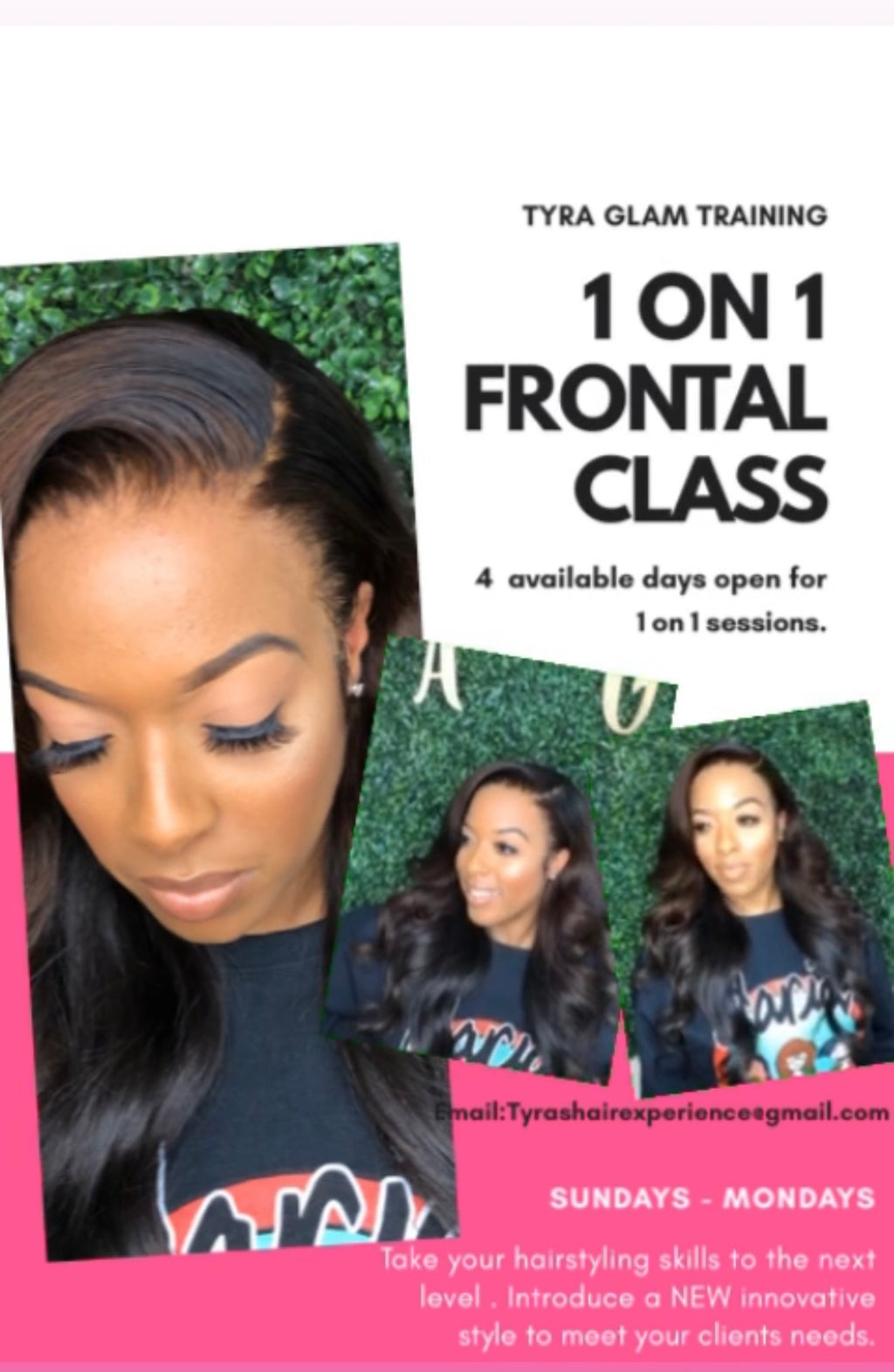 Hair Sessions, Inc.  Lace Frontal & Closure Workshop
